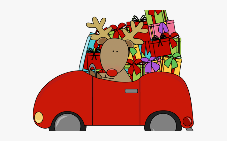 Cute Christmas Present Clipart, Transparent Clipart