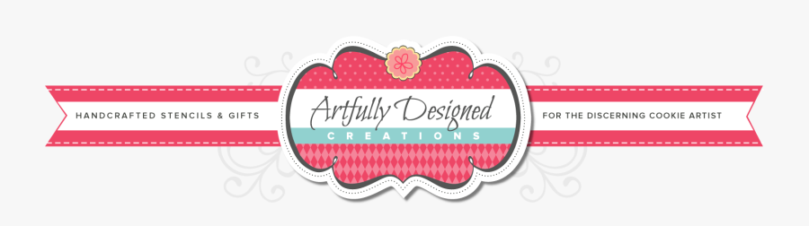 Artfully Designed Creations - Cookies Logo Sticker Design, Transparent Clipart