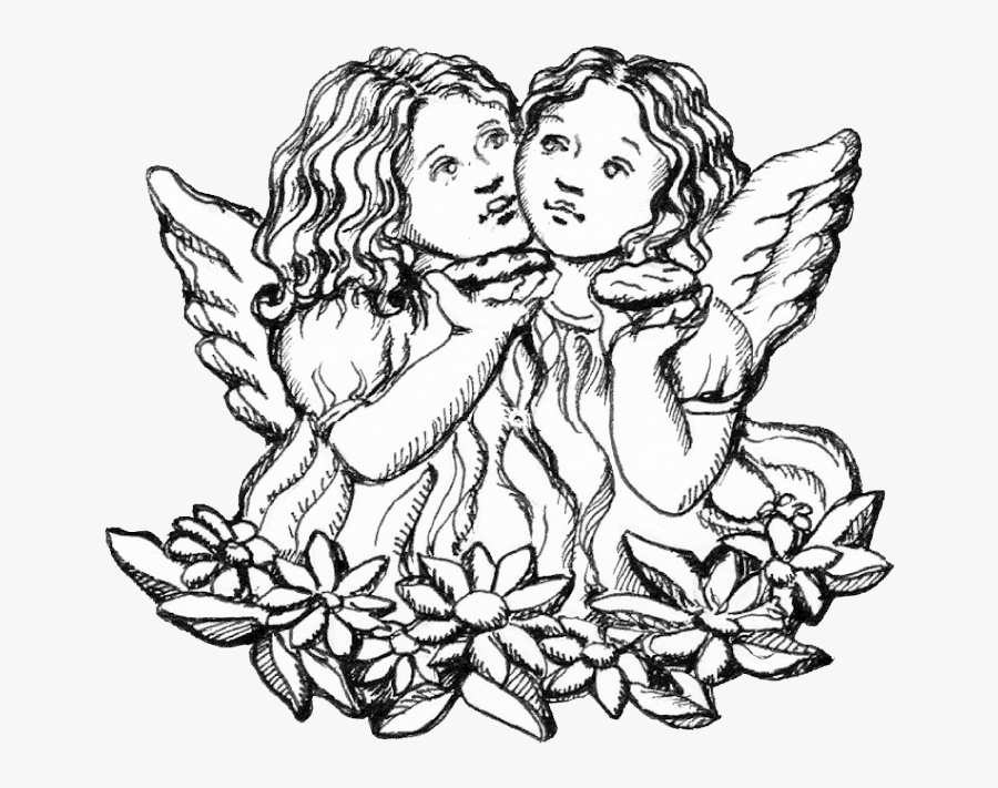 Angels&cookies-logo - Illustration, Transparent Clipart