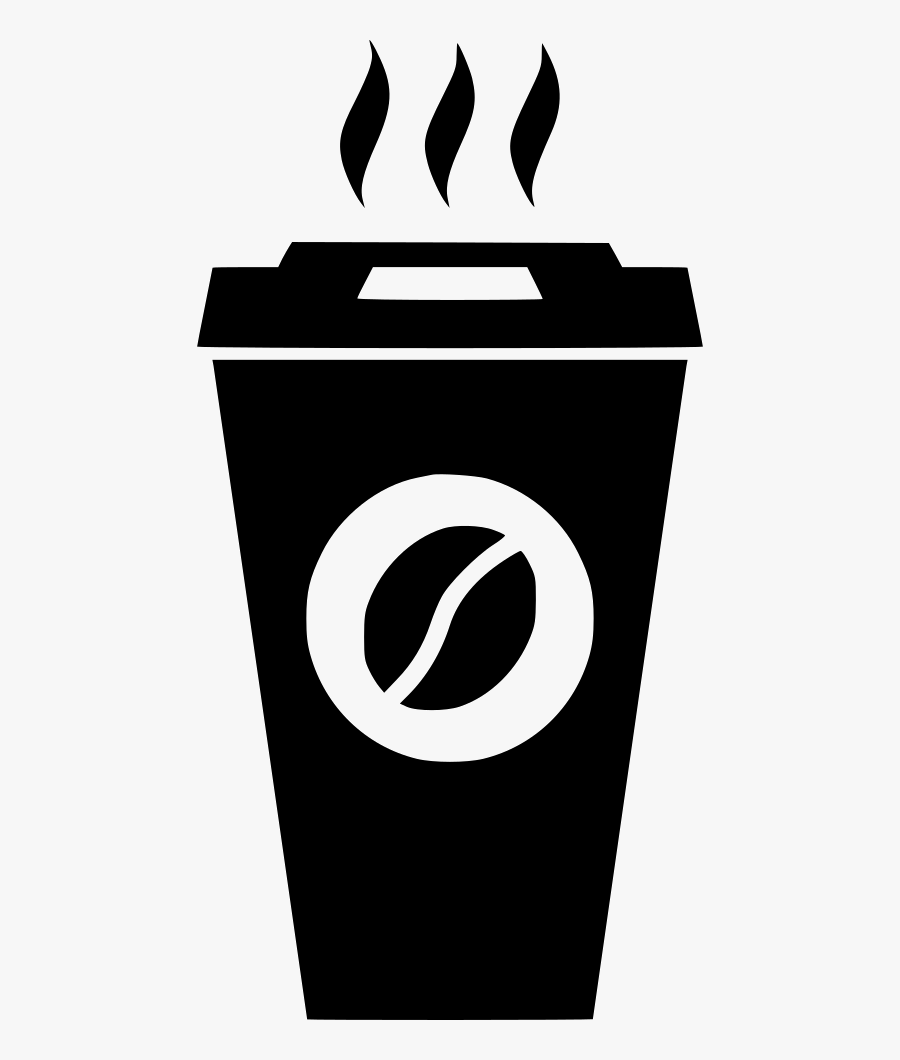 Coffee Paper Cup Hot - Coffee And Donuts Icon, Transparent Clipart