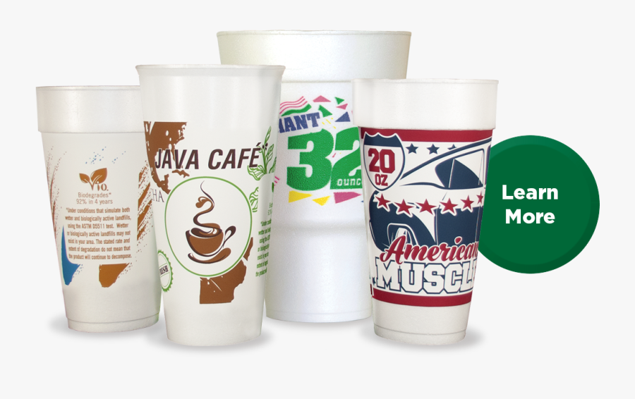 New Vio® Biodegradable* Stock Print To-go Cups - Lifetouch, Transparent Clipart