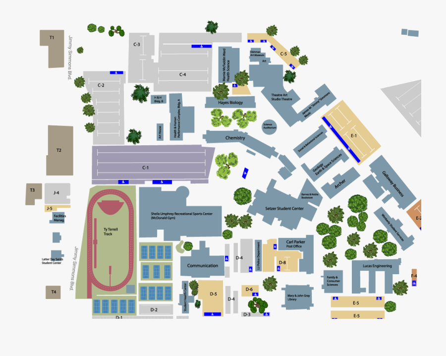 Lamar University Archer Building, Transparent Clipart