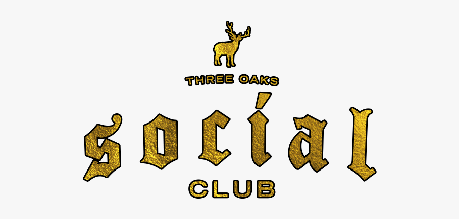 Three Oaks Social Club - Social Three, Transparent Clipart