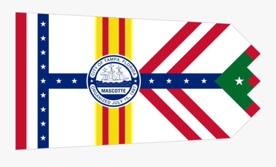 Are These The Ugliest - Tampa Flag, Transparent Clipart