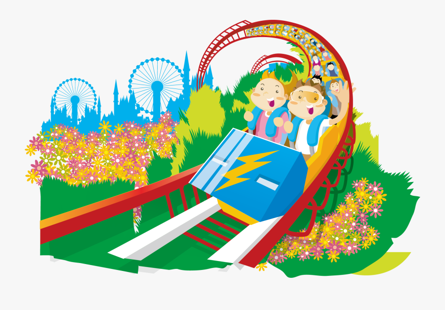 Clip Art Happy Transprent Png Free - 过 山 车, Transparent Clipart