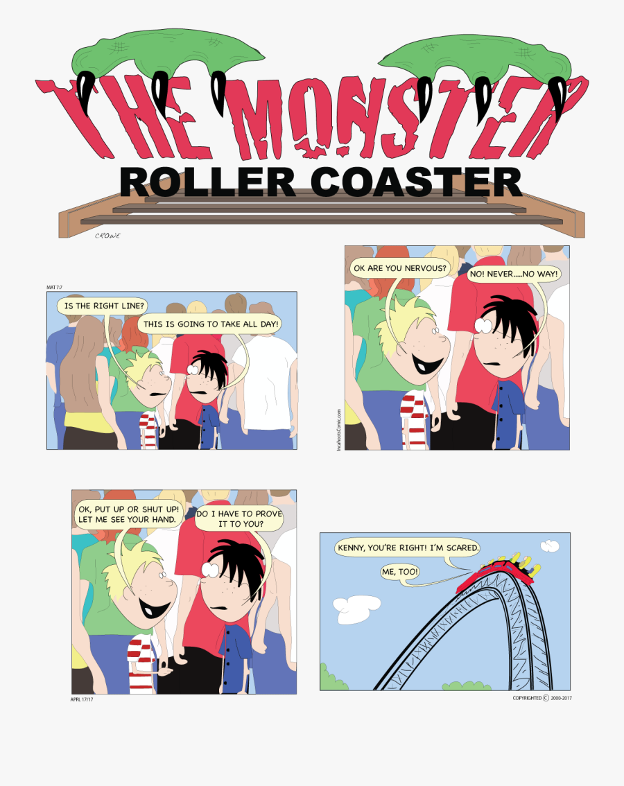 Roller Coaster Incahoots Comics - Little Monster Lady Gaga, Transparent Clipart