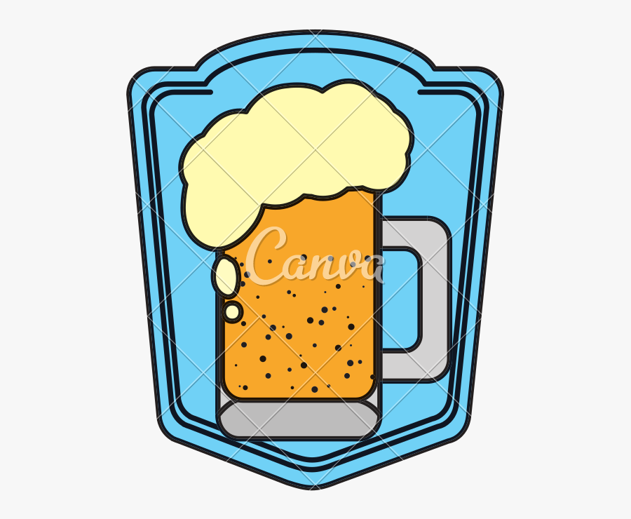 Beer Clip Foam, Transparent Clipart