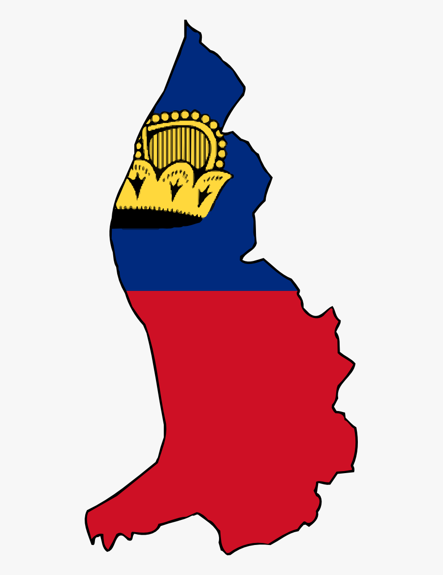 2013 » July » 24 Peacesymbol - Map And Flag Of Liechtenstein, Transparent Clipart