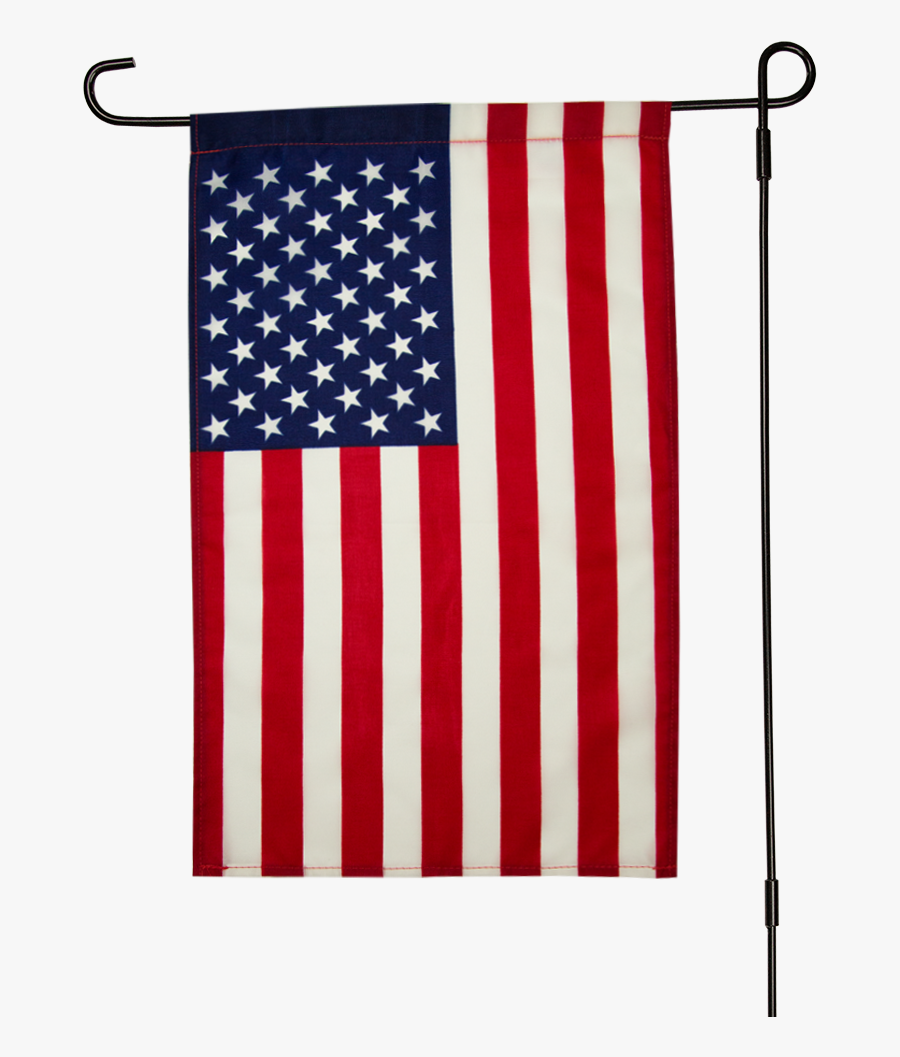 Garden - American Flag, Transparent Clipart