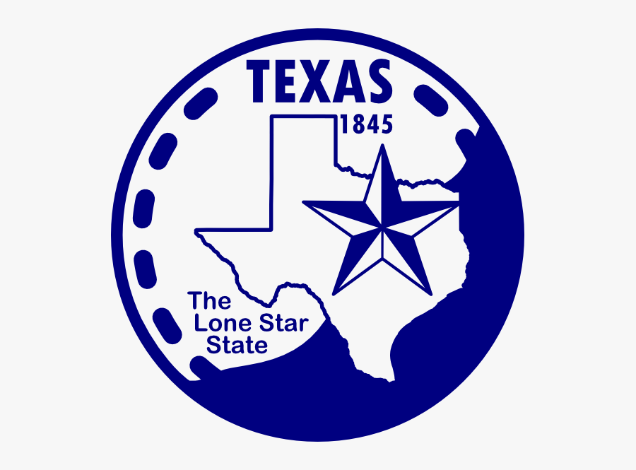 Notary Public Texas Seal, Transparent Clipart