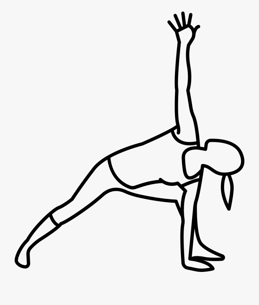 Mujer Estirando Png, Transparent Clipart