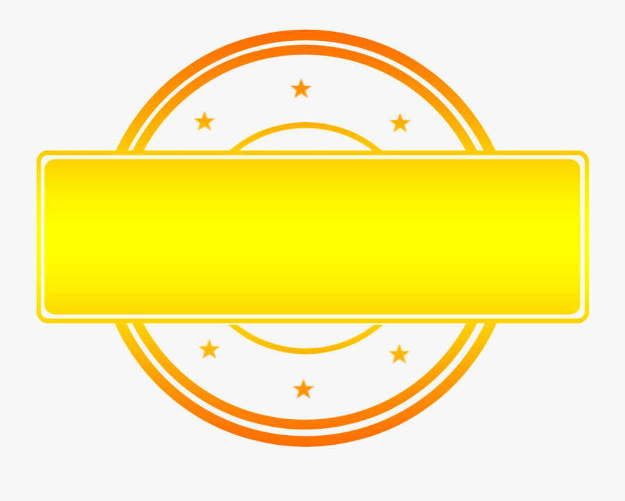 Advertising Badge Banner - Blank Advertising Banner Png, Transparent Clipart