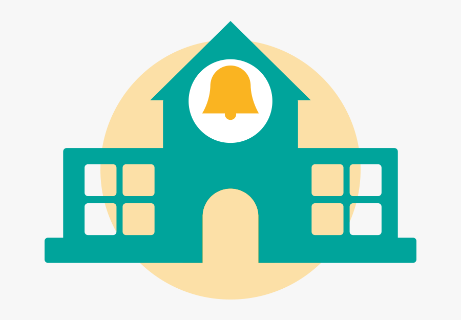 School Icon Png, Transparent Clipart