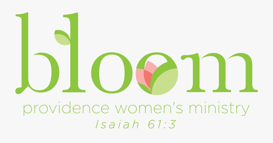 Bloom Logo Color Verse-02 - Women's Ministry, Transparent Clipart