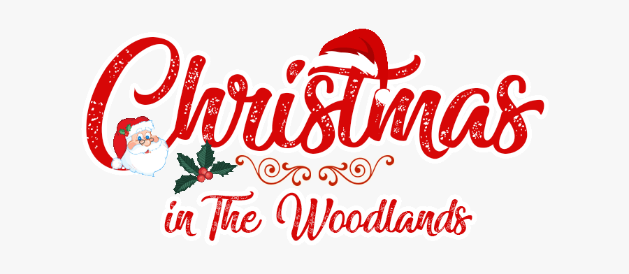 Christmas In The Woodlands - Silhouette Borders, Transparent Clipart