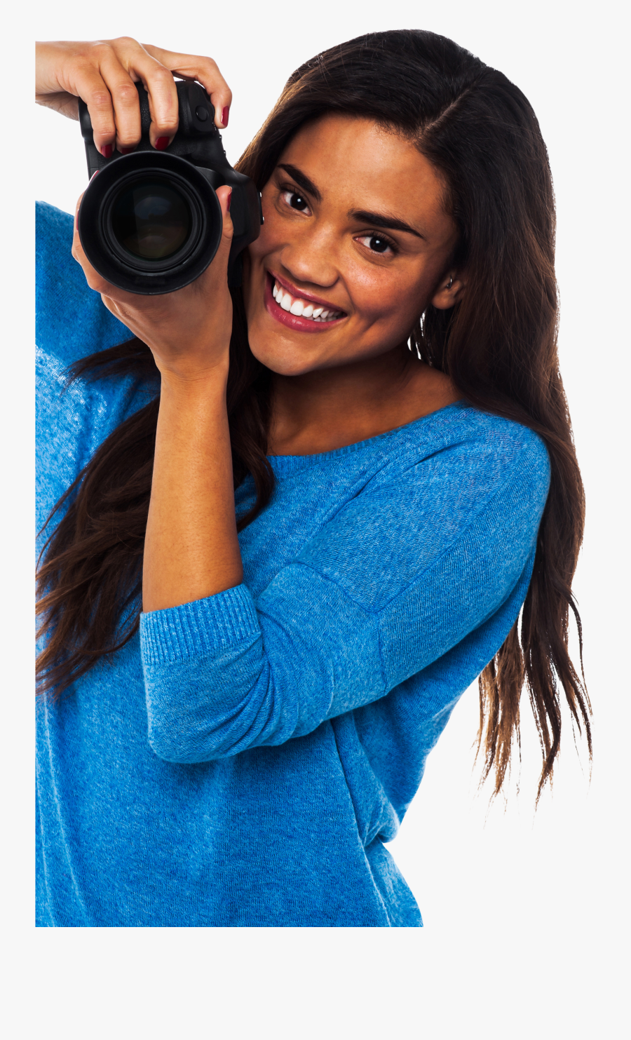 Female Photographer Png , Transparent Cartoons - Free Female Images For Commercial Use, Transparent Clipart