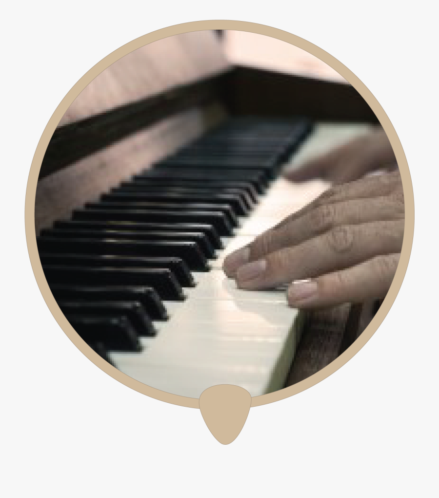 Transparent Piano Lessons Clipart - Piano Speler, Transparent Clipart