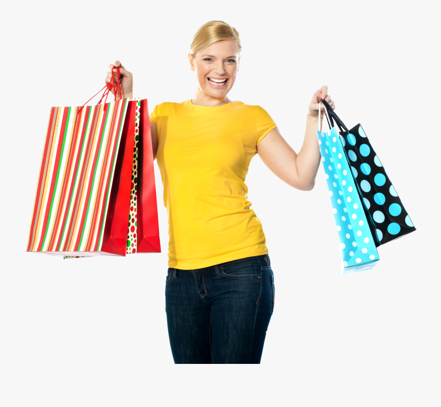 Transparent Women Shopping Clipart - Spanduk Bliuntung, Transparent Clipart