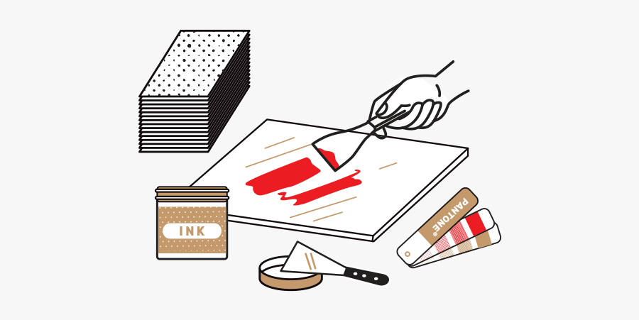 The Alphabet Press - Illustration, Transparent Clipart