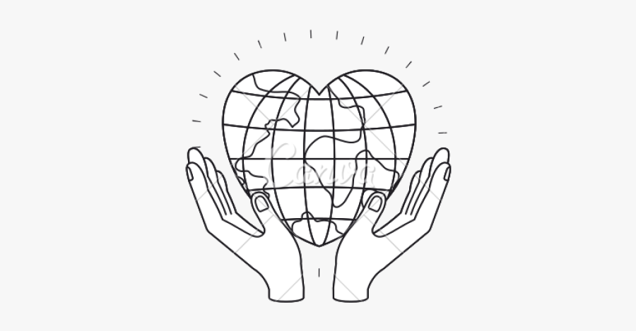 Tierra Dando Dinero Vector, Transparent Clipart