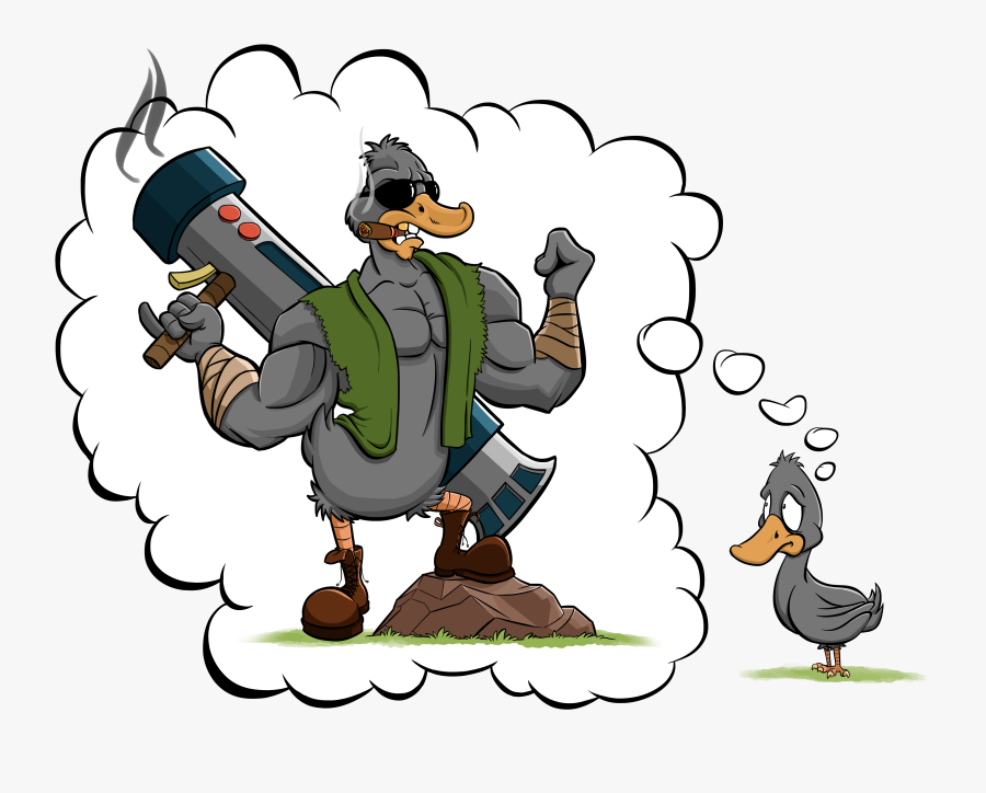 Ugly Duckling Level - Cartoon, Transparent Clipart
