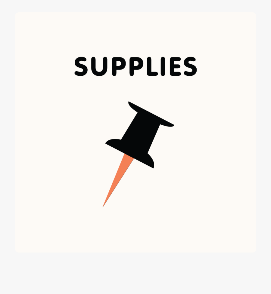 Supplies, Transparent Clipart