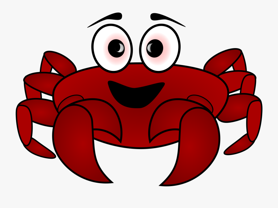 Crab Clip Art - Crab Cartoon Png, Transparent Clipart