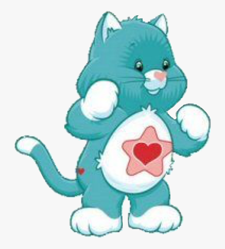 Proud Heart Cat - Care Bear Cousins Cat, Transparent Clipart