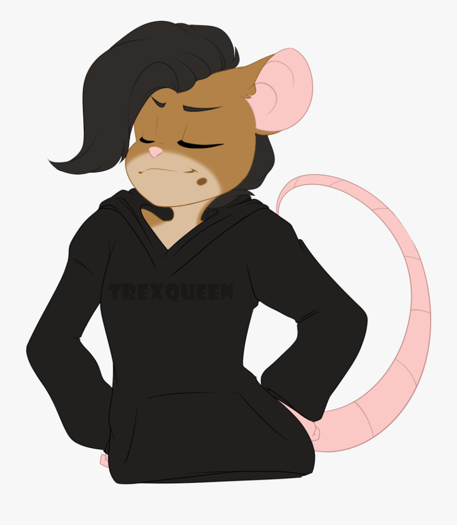 Proud Mouse - Cartoon, Transparent Clipart