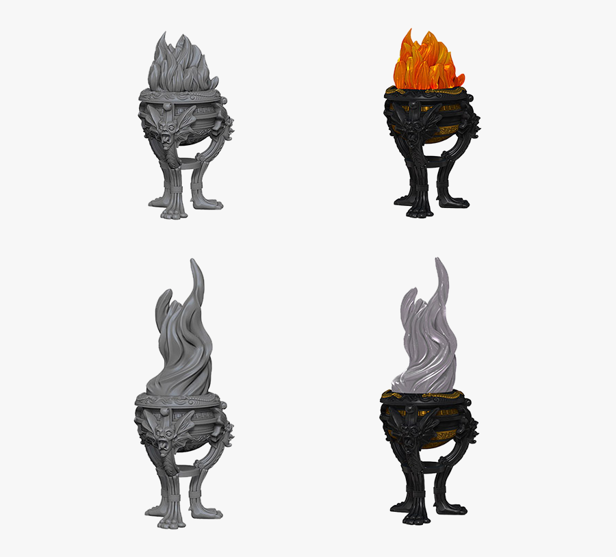Wizkids Braziers, Transparent Clipart