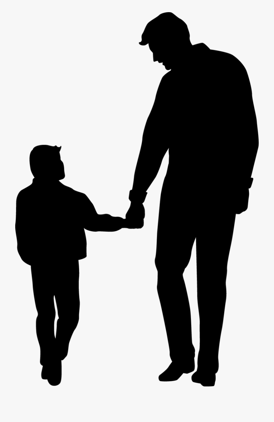 Father"s Day Son Clip Art - Father And Son Png, Transparent Clipart