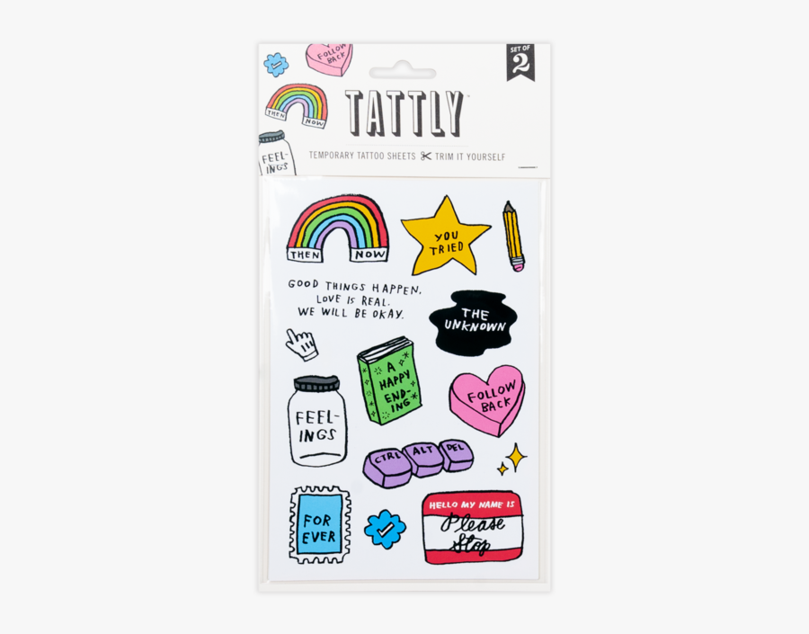 Tattly, Transparent Clipart