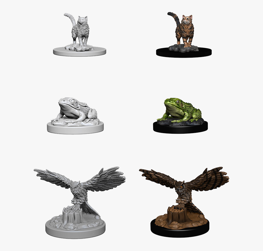 Wizkids Unpainted Miniatures, Transparent Clipart