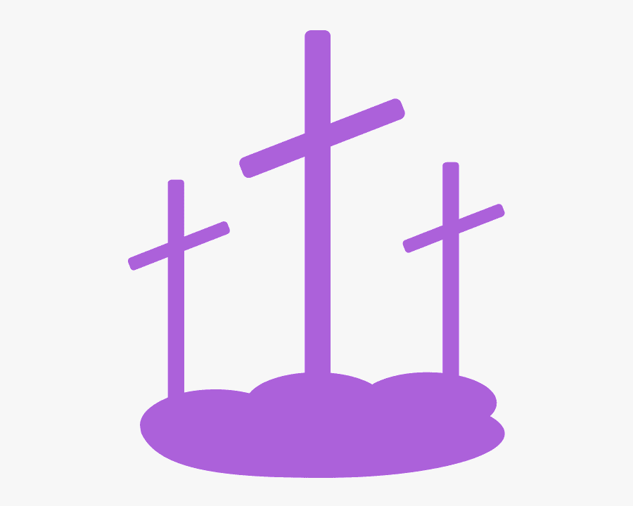 Cross On Calvary, Transparent Clipart