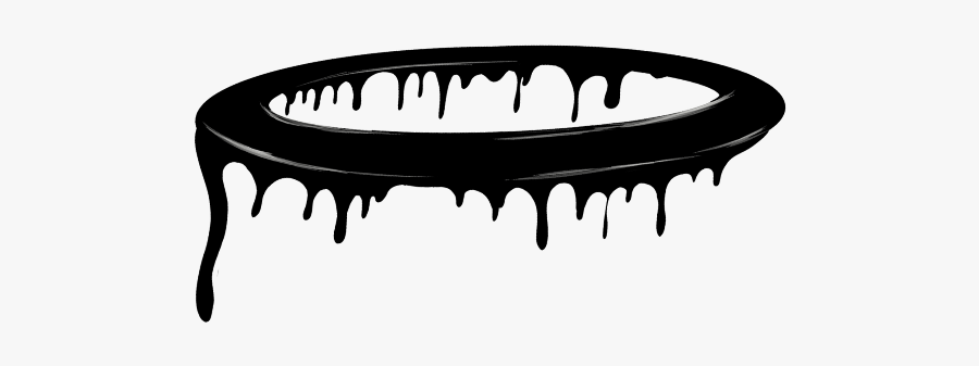 ##grimeart #angel #curcle #grime #blackgrime #outline - Picsart Stickers Angel, Transparent Clipart