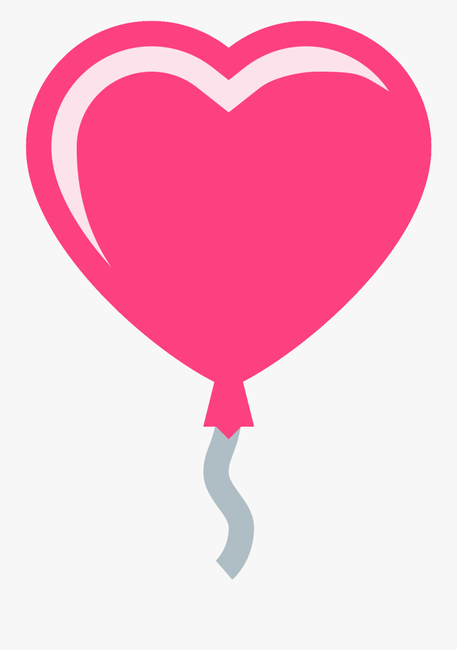 Clipart Hearts Balloon - Balloon Heart Icon, Transparent Clipart