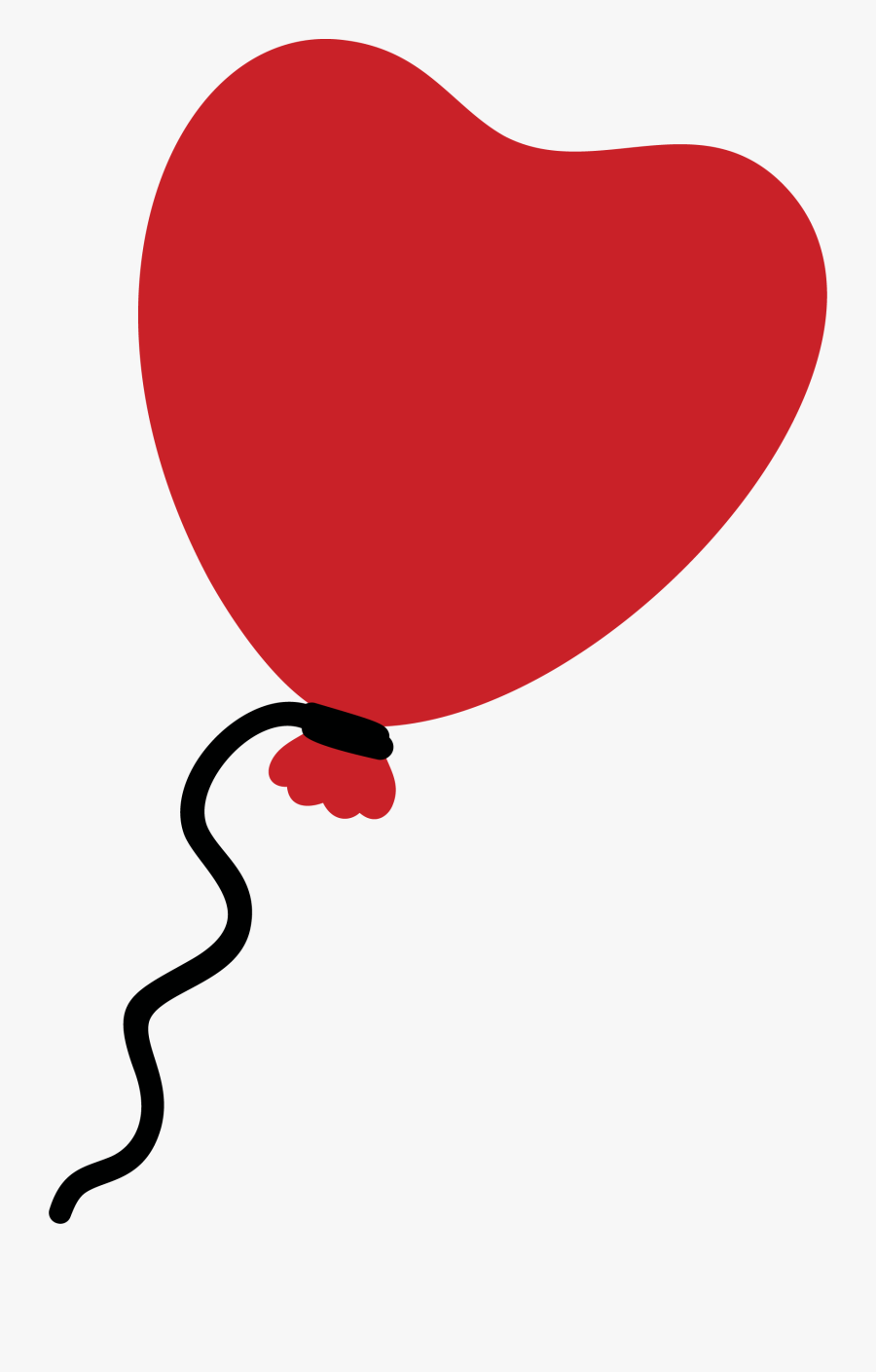 Plain Heart Balloon Svg Cut File - Heart, Transparent Clipart