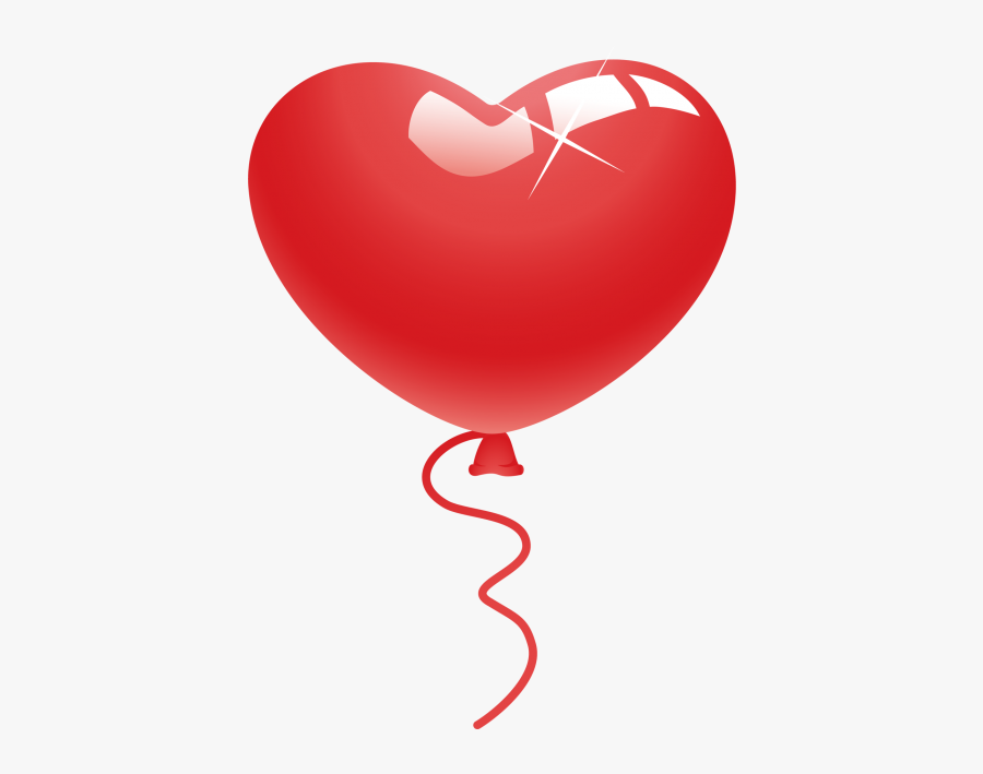 Day,clip Art,illustration - Heart Balloon Images Hd, Transparent Clipart