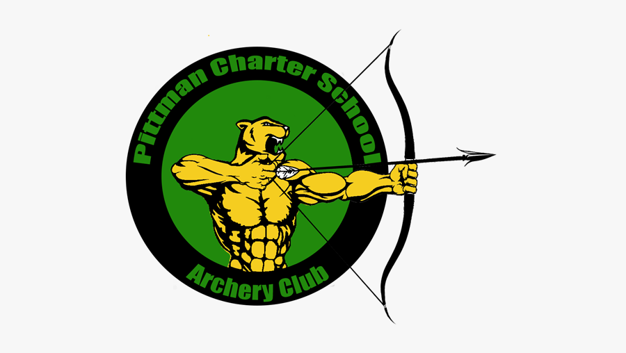 Club Archery Logos, Transparent Clipart