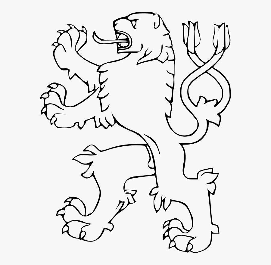 Emotion,art,monochrome - Czech Lion Png, Transparent Clipart