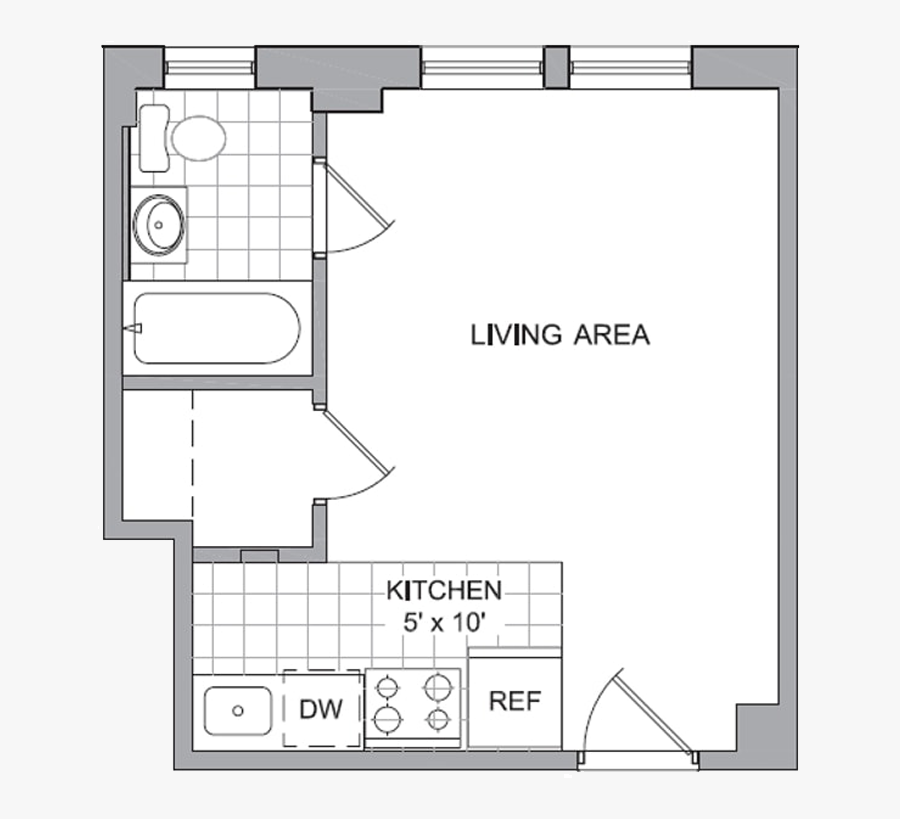Floor Plan, Transparent Clipart