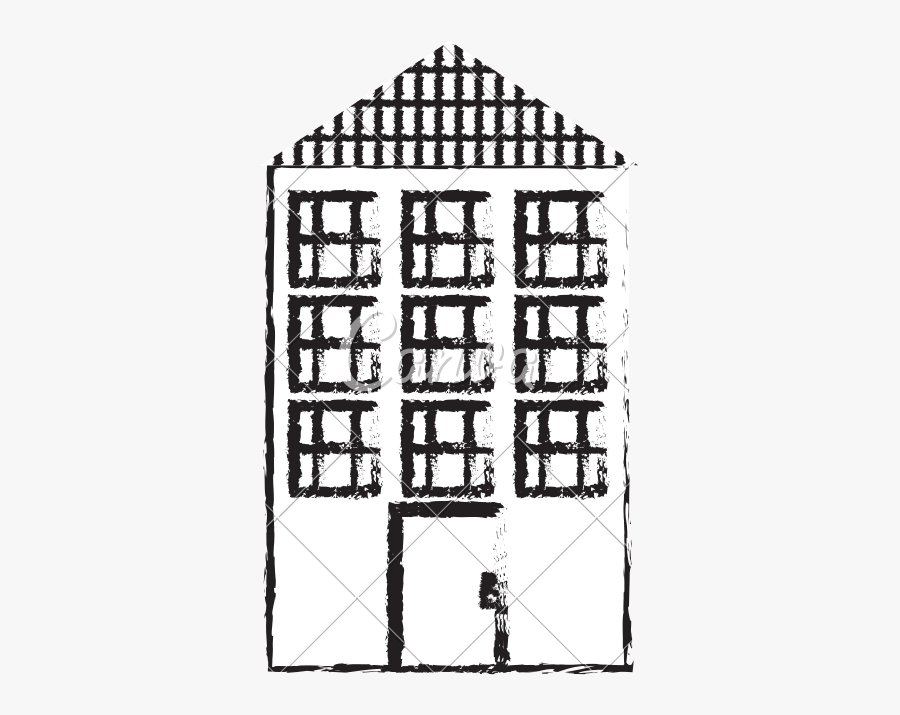 Apartment Sketch - Drawing, Transparent Clipart