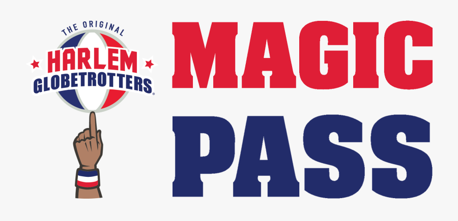 Harlem Globetrotters Magic Pass Clipart , Png Download - Harlem Globetrotters Logo Vector, Transparent Clipart