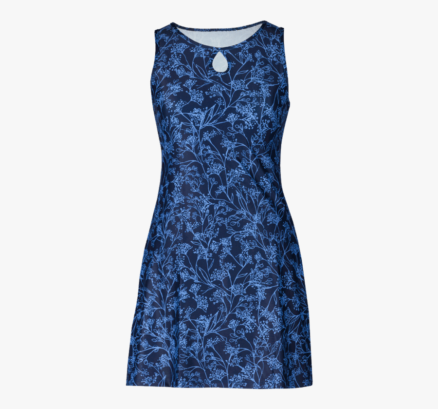 Nuu Muu Classic Indigo - Day Dress, Transparent Clipart