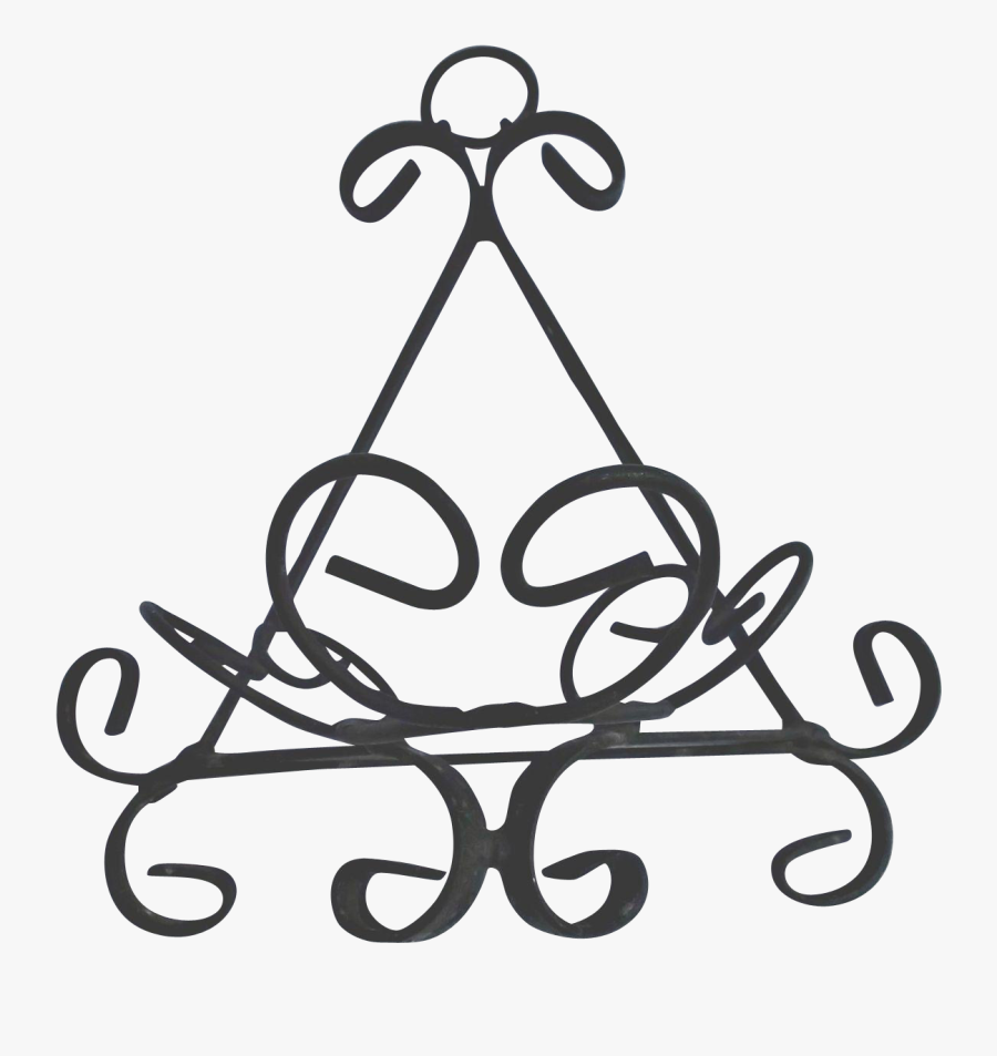 Hanger Clipart Vintage - Circle, Transparent Clipart