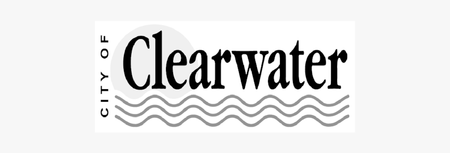 Sponsorlogos 1500w City Of Clearwater - Clearwater Florida Clipart Black And White, Transparent Clipart