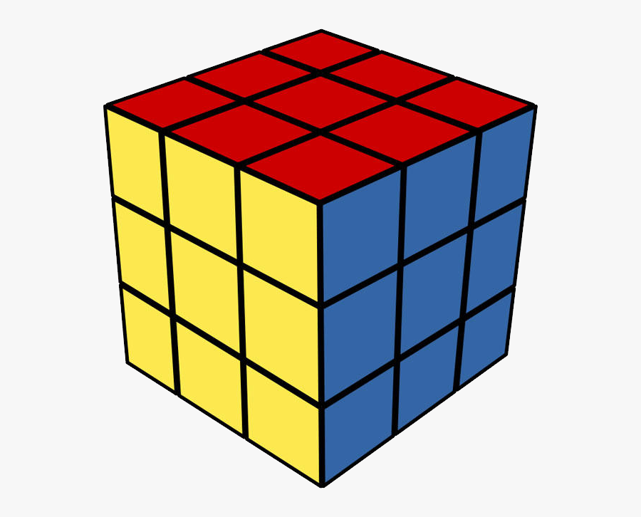 Photo By Openclipart-vectors - Rubik's Cube Clipart, Transparent Clipart