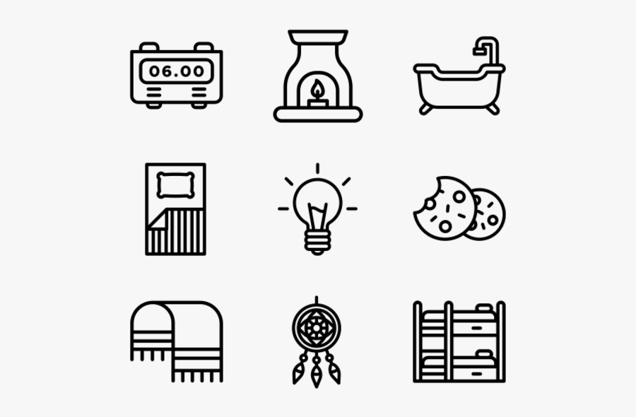 Sleeping - House Chores Icon, Transparent Clipart
