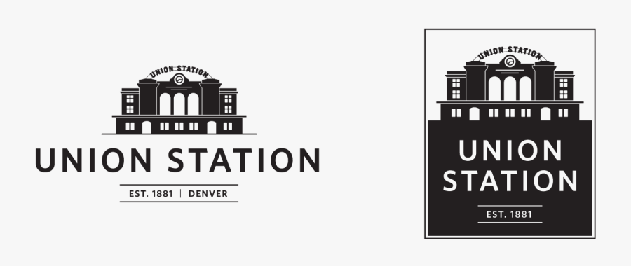 Denver Union Station Logo, Transparent Clipart