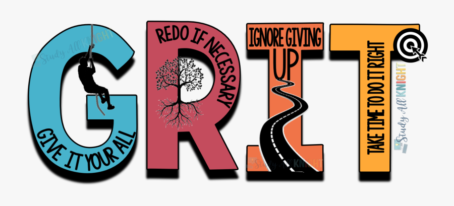 Achieving Goals By Promoting Grit In Your Classroom - Graphic Design, Transparent Clipart